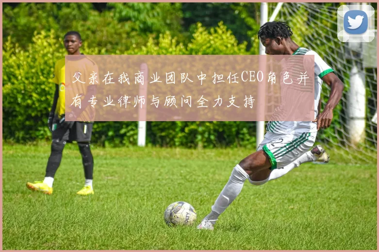 父亲在我商业团队中担任CEO角色并有专业律师与顾问全力支持